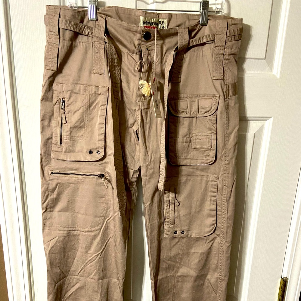 Johnny Was new with tags cotton cargo pants